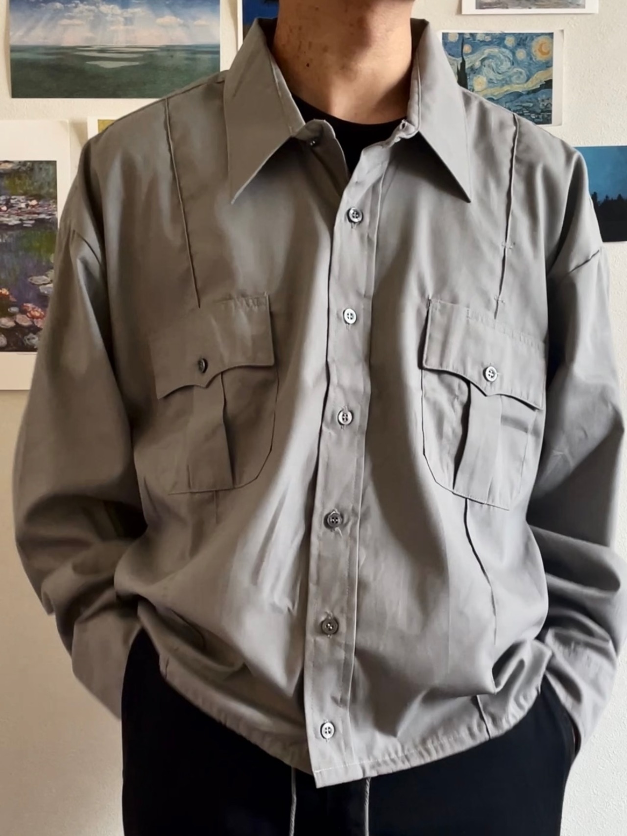 70~80s USA製 / VINTAGE / work shirts / ALTERED Shirts