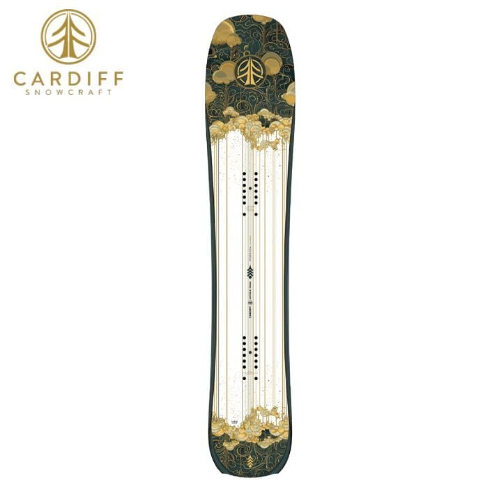 CARDIFF スノーボード　SWELL 156 Swell Pro Carbon Splitboard – CARDIFF SNOWcraft