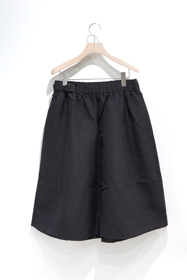 REVERBEARTE /  BELTED SKIRT - UNISEX- / BLACK