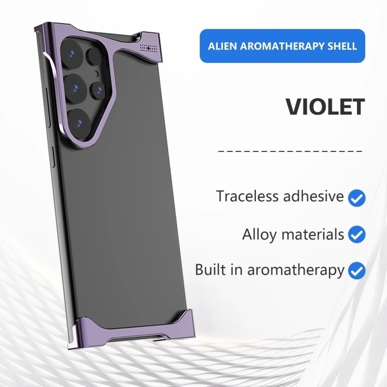 ◆Galaxy S25/S24/S23/Plus/Ultra◆ Irregular Aluminum Bumper Phone Case / イレギュラー アルミニウム バンパー スマホケース
