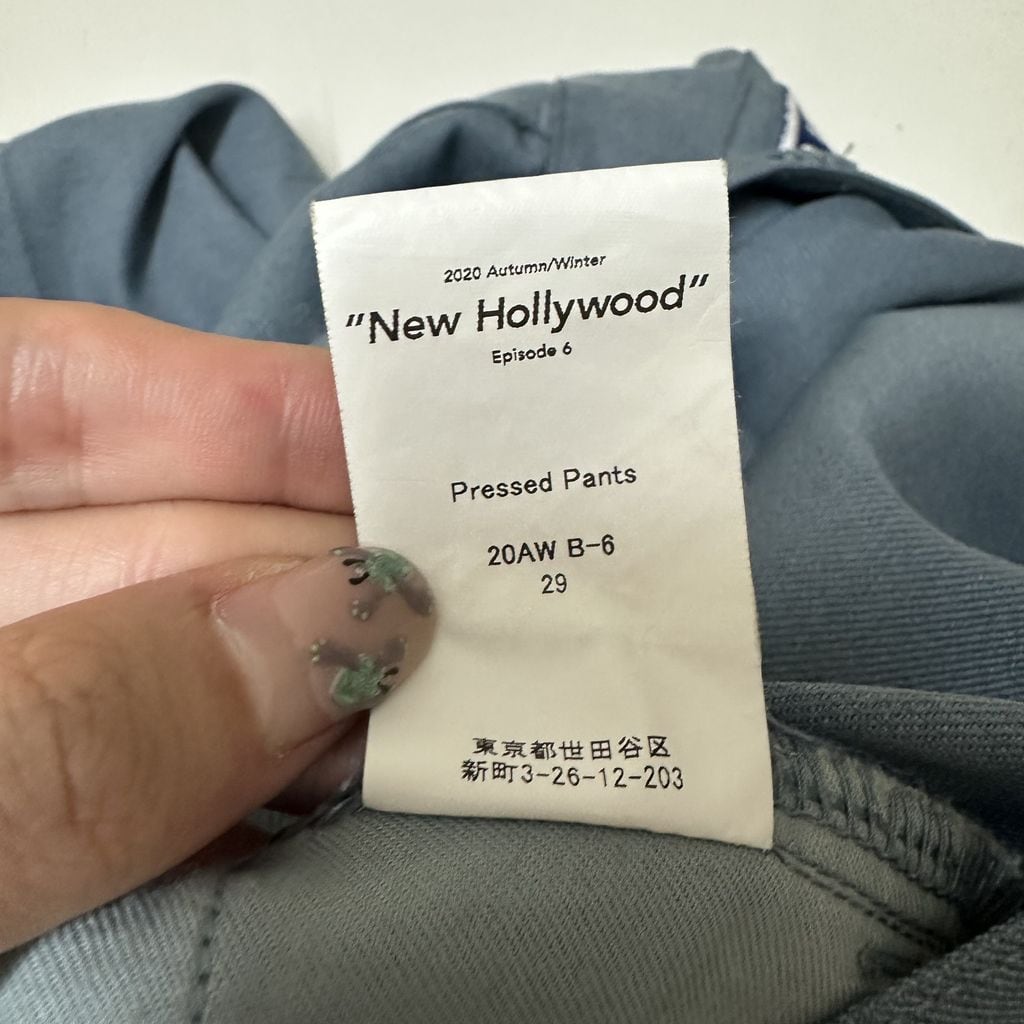 DAIRIKU ダイリク 20AW Pressed Pants パンツ 20AW B-6 グレー size:29