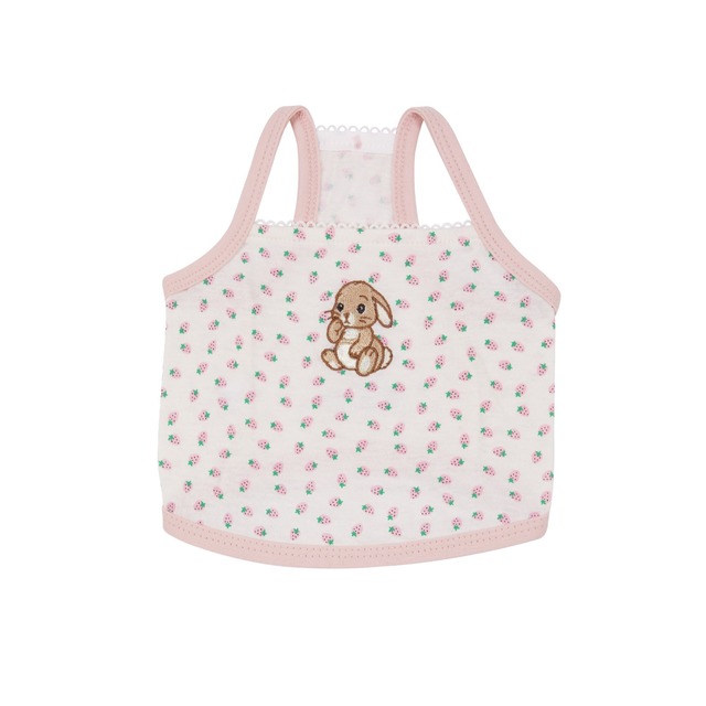 【予約】[thesallyslaw] Bunny top (Strawberry)
