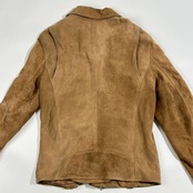 本革 URBAN RESEARCH アーバンリサーチ 羊革 ヌバック スエード ダブル ライダースジャケット 40/ベージュ系 レディース