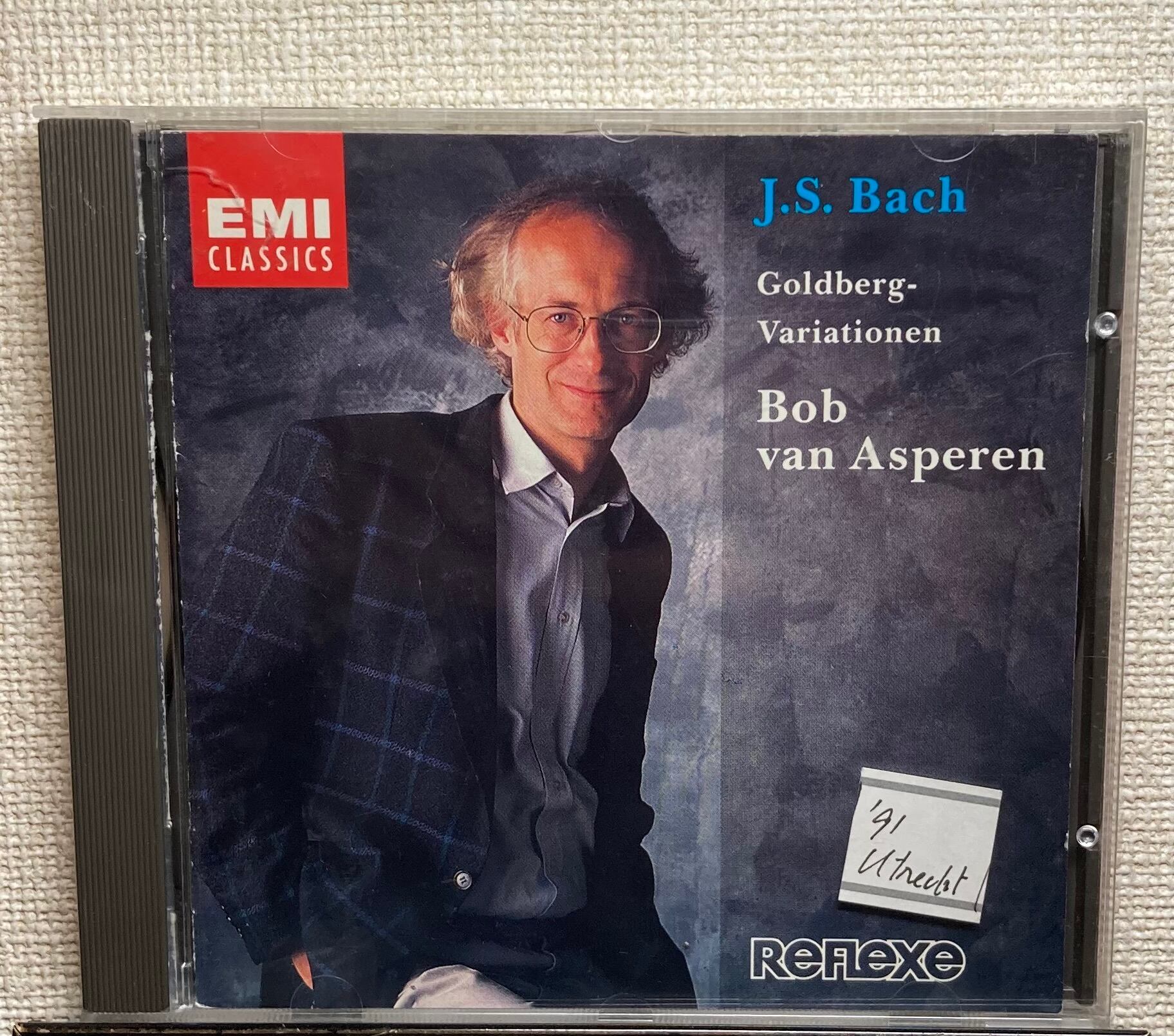 GoldbergーVariationen【演奏者：Bob　Collective　CLASSICS　van　Asperen】レコード会社：EMI　Tale　1991年　Birds'