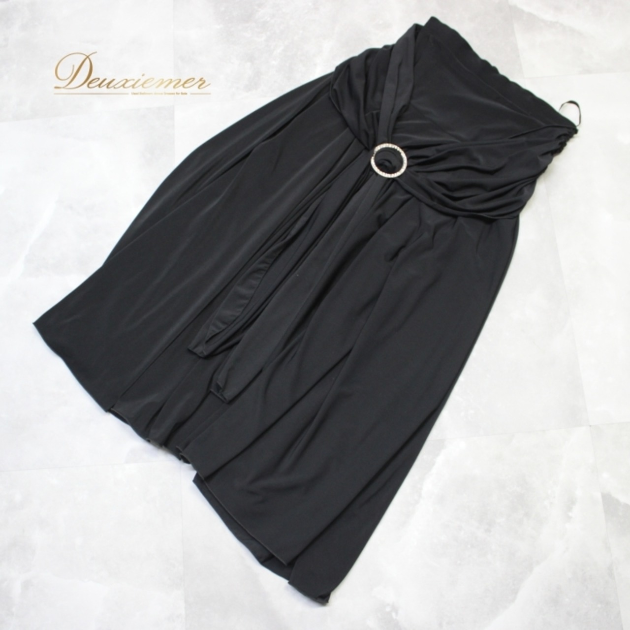 社交ダンス 衣装 スタンダード スカート レッスンウェア 女性用 レディース オールシーズン 無地 黒 ラインストーン ICHIOKU イチオク ブラック系 シンプル エレガント スタイリッシュ フレアスカート ダンスウェア 通気性 おしゃれ