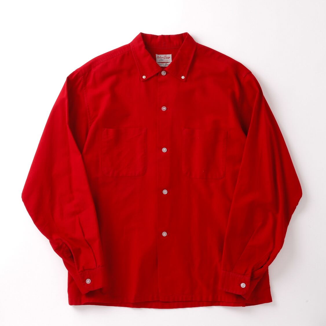 極美品】50s special Vintage rayon shirt red mint condition made in 