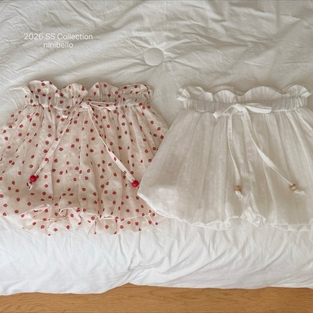 【予約/送料無料】ninibello / fruity pumpkin pants