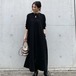 ワンピース レディース Vネック ボリューム ロング ロング丈 フレア カジュアル 無地 きれいめ上品 お洒落 おしゃれ 大人 こなれ感 楽ちん 体型カバー  ガーリー ウエストマーク オルチャン 韓国 ファッション オシャレ ママ お出かけ 女子会 デート 体型カバー 休日 普段使い 10代 20代 30代 40代 春 夏 学生 お出かけ 女子会 インスタ映え 小さいサイズ 大きいサイズ