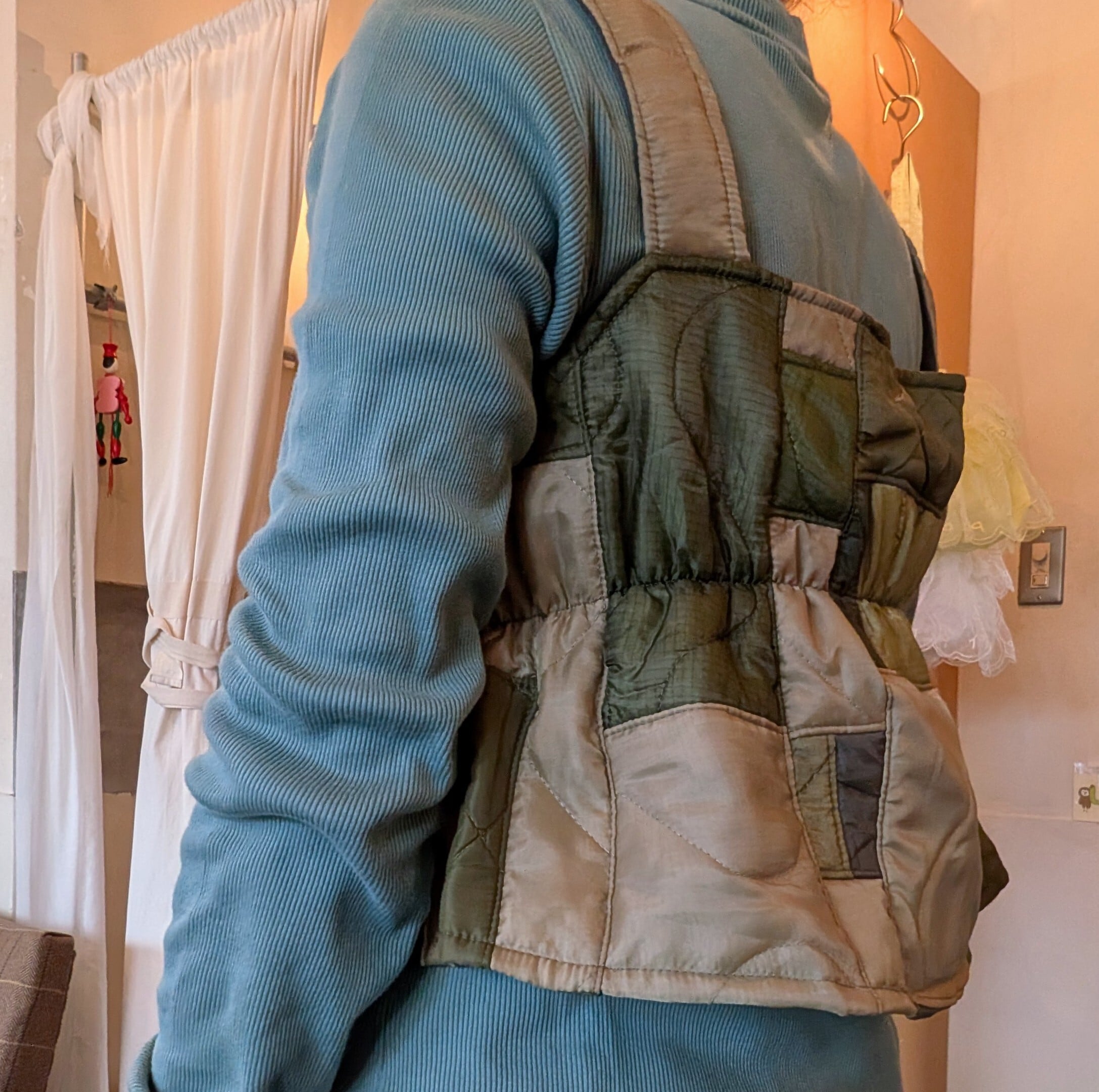 一点物［ REHERSALL ］リハーズオール / パッチワークキャミソール