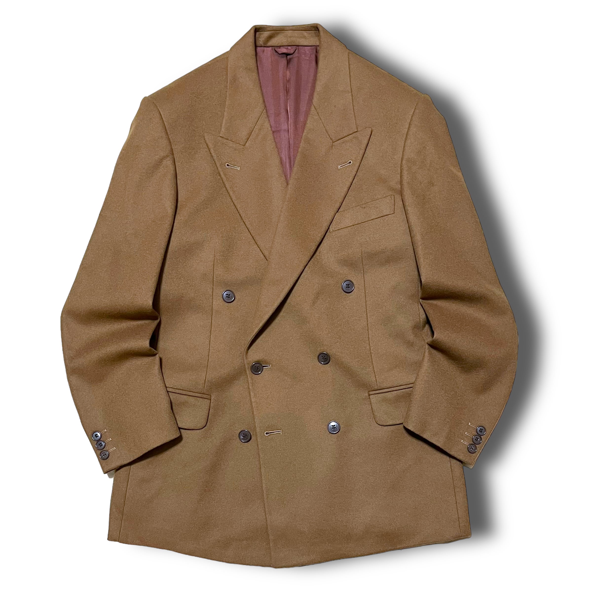 【Used】ダブルブレストカシミヤテーラードジャケット MADE IN ITALY