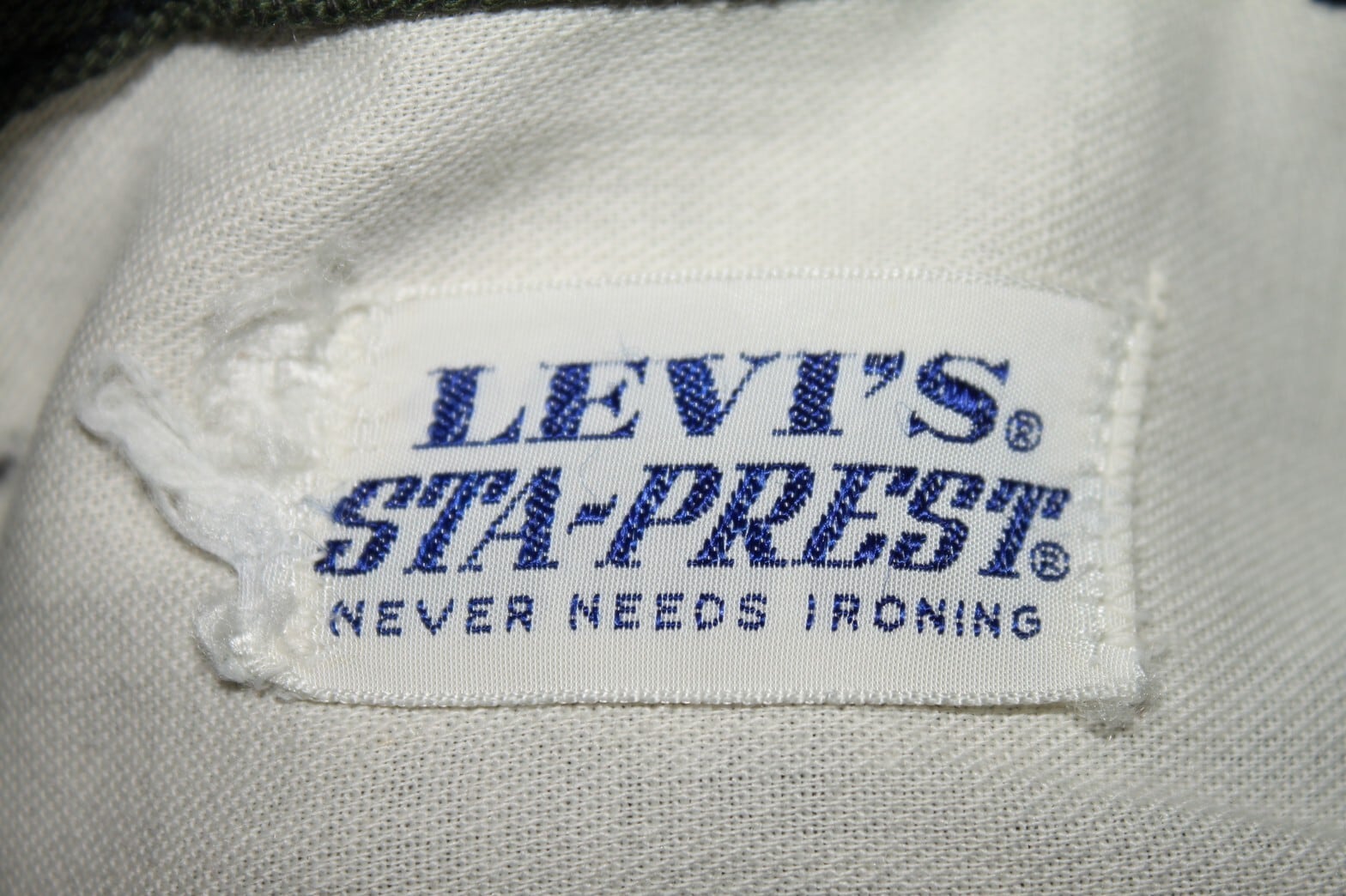 【古着】LEVI'S BIG E スタプレ STA PREST ヴィンテージ 70s Levis BIG E STA-PREST Hopsack Straight | VOLAR
