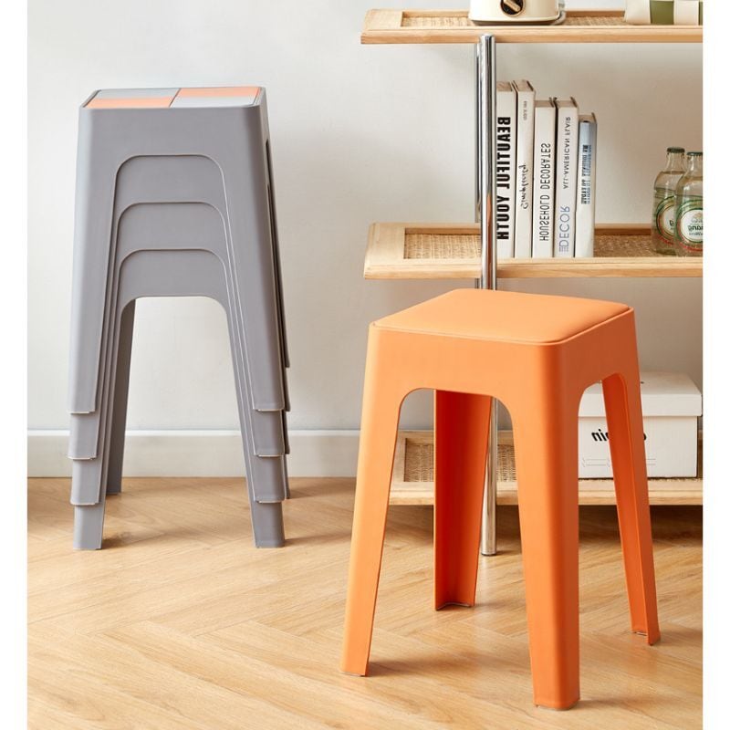 スツール 椅子 チェア スタッキング シンプル おしゃれ 四角 軽量