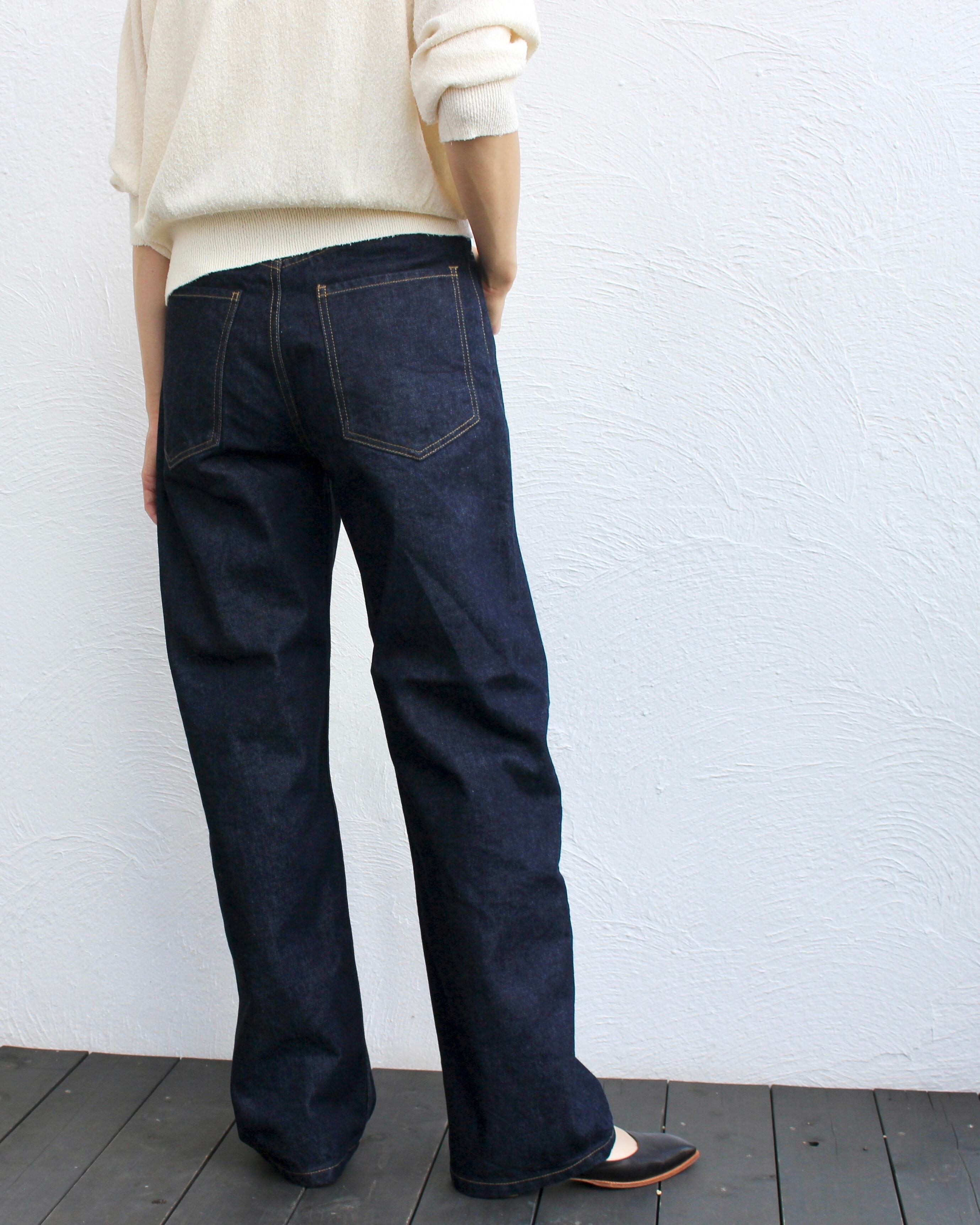 ESLOW/denim straight pants | Coffee Restaurant & Boutique mari