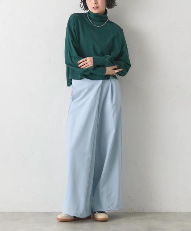 ナンバーミーTOKYO" 2WAY NYLON CARGO PANTS"SAXBLUE