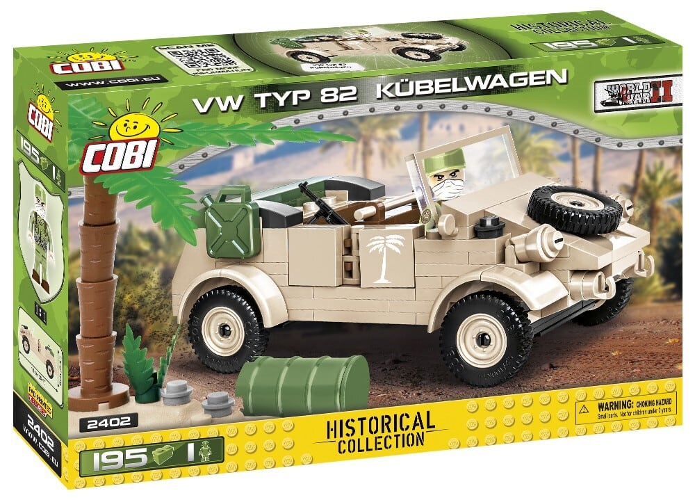 COBI #2402 キューベルワーゲン TYP 82　 | ミリタリーブロック公式オンラインショップ | MILITARYBLOCK  Official Online Shop powered by BASE