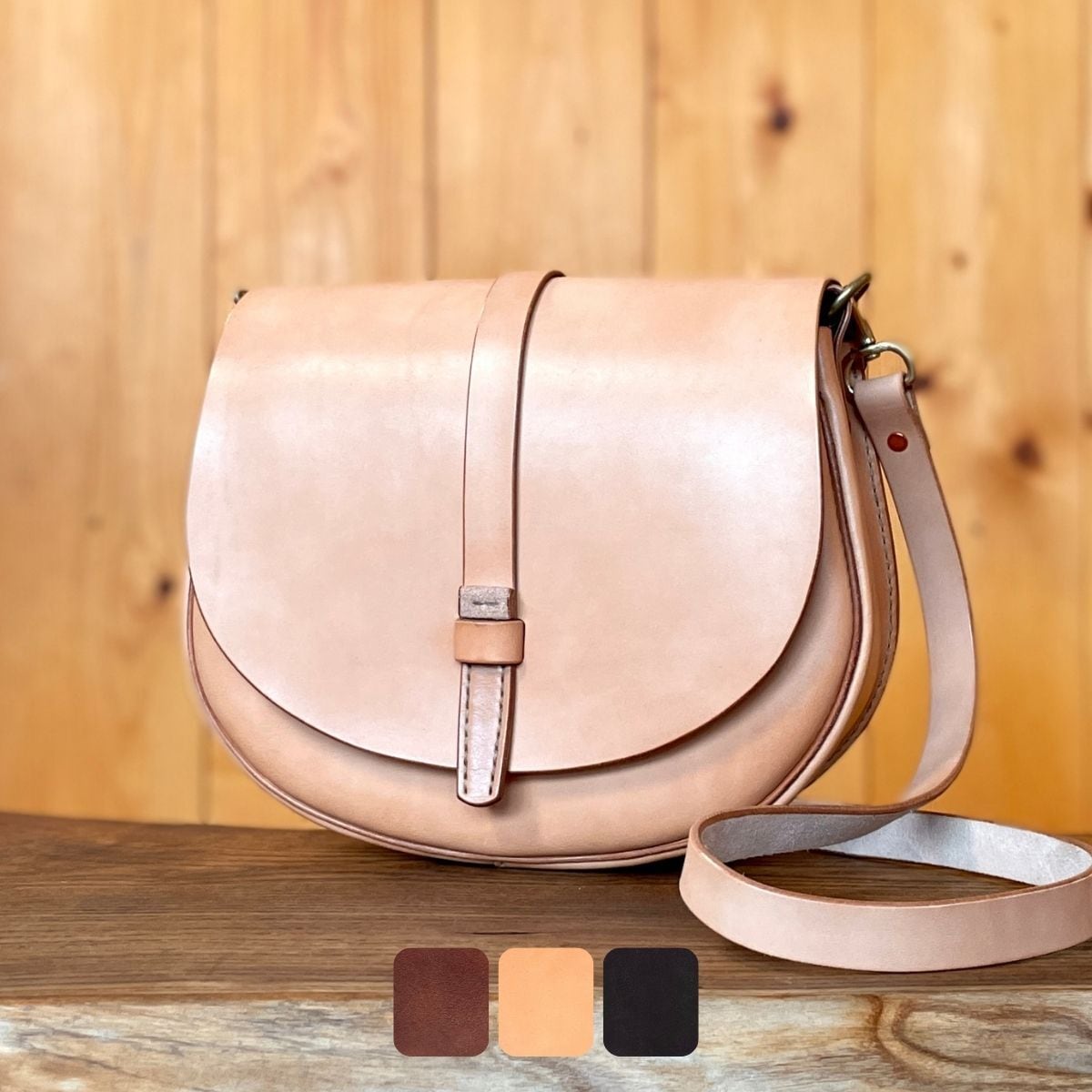 ショルダーバッグ 刻印サービス付［全3色］Shoulder Bag［3 colors