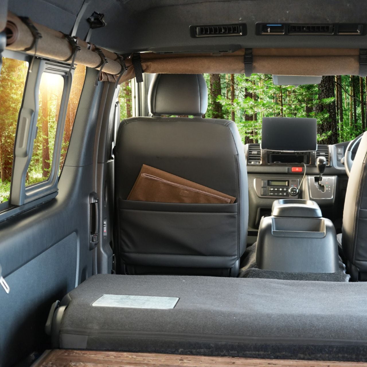 GUNMAKU左右4面サイドカーテン : [HIACE SUPER GL標準ボディ200系用