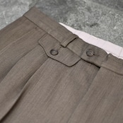 drape silhouette rayon blend 2tuck slacks