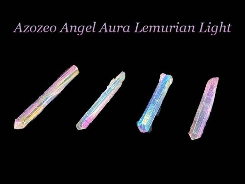 【ヘブン＆アース社製】Azozeoエンジェルオーラレムリアンライトクリスタル