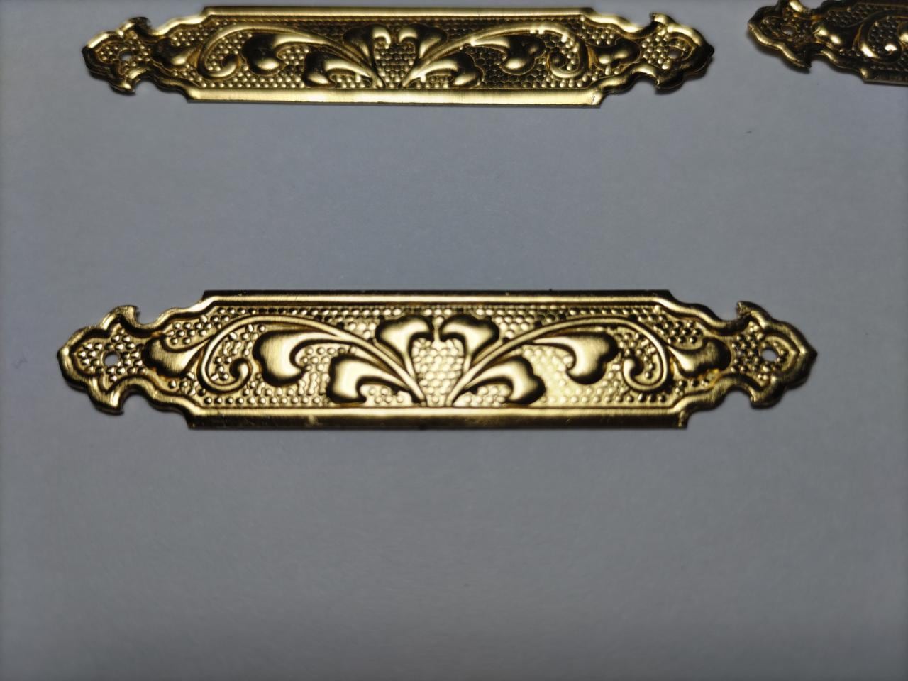 六葉金具3寸x2点 社寺仏閣、神輿、山車、社寺金具です。直径90mm
