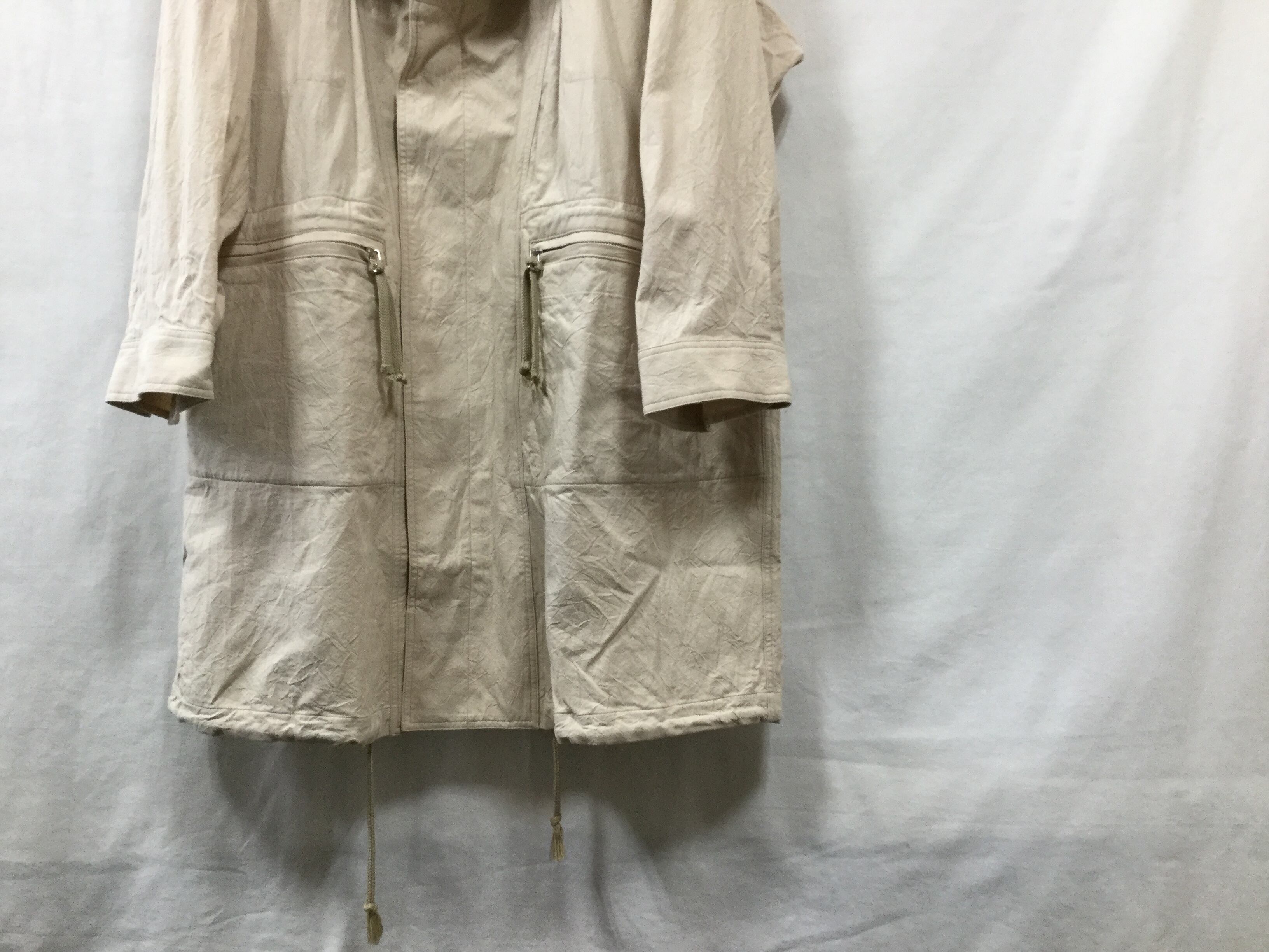 HOMELESS TAILOR”REVERSIBLE COAT IVORY” | Lapel online store HOMELESS TAILOR”REVERSIBLE COAT IVORY” | Lapel online store
