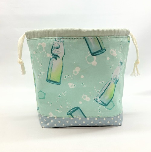 ラムネ　保冷お弁当袋　ランチバッグ｜とりさん工房ーかわいいハンドメイドポーチ