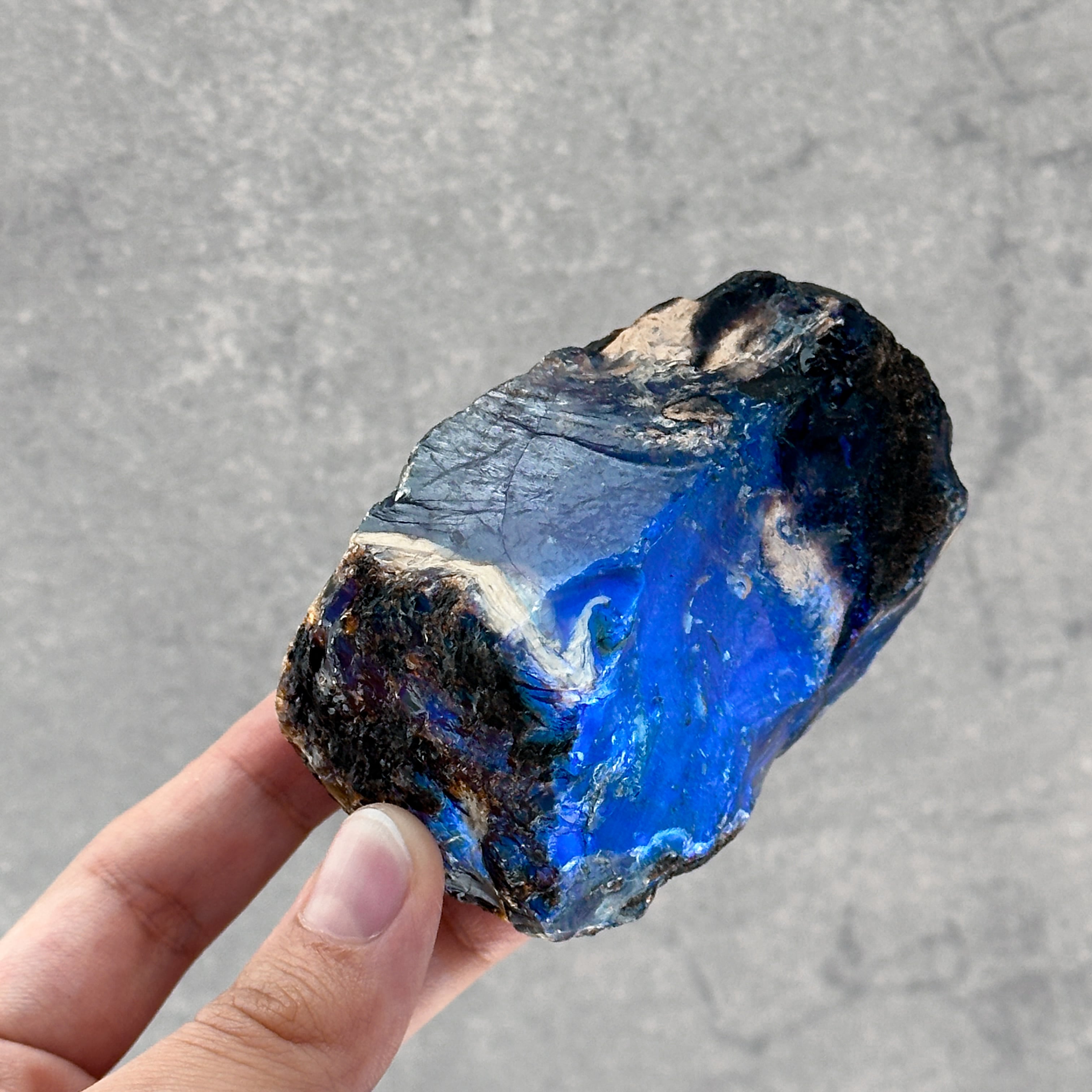 天然琥珀ブルーアンバー72◇ Blue Amber ◇ 天然石・鉱石