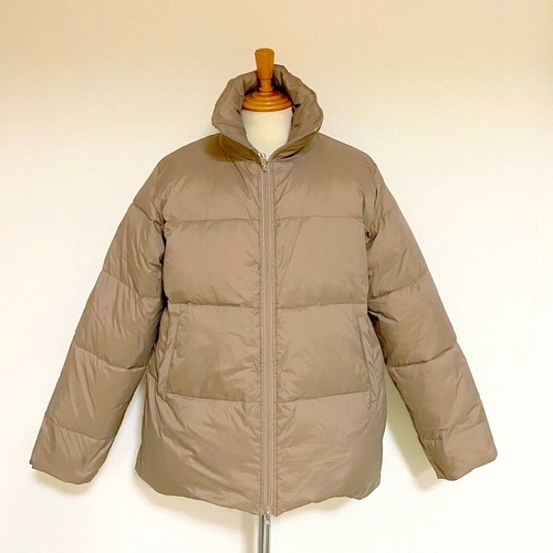 Over Size Down Jacket　Beige