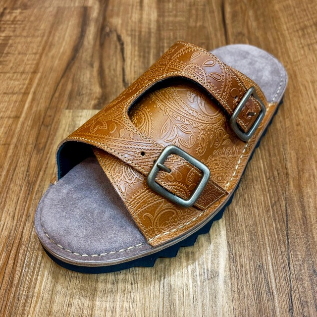 〈受注生産〉ヒンガーダール【HINGER DARL】ペイズリーサンダル