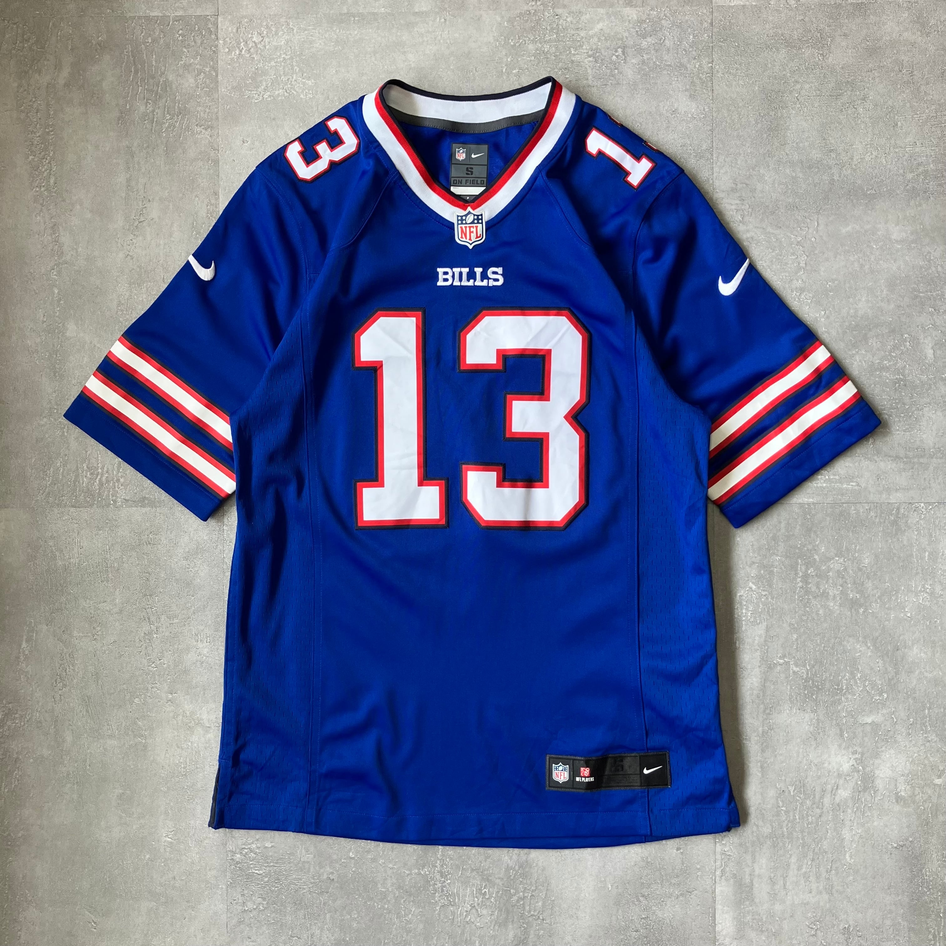 《S size》NIKE ナイキ NFL BILLS ゲームシャツ No.3760