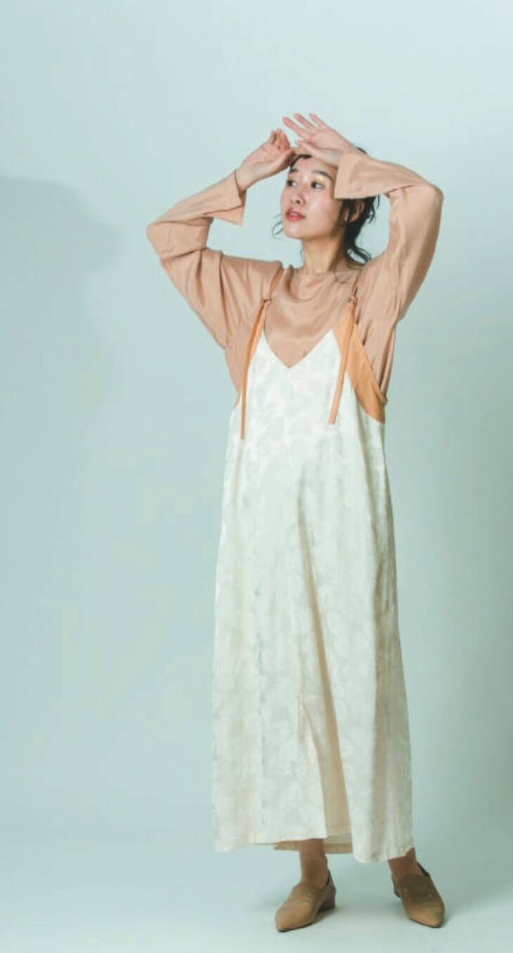 Chignon 5612 487 リーフjqキャミワンピース Valance バランス 福井セレクトショップ 公式通販サイト