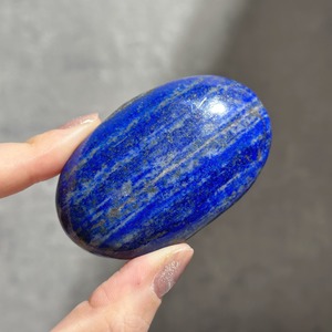 ラピスラズリ パームストーン03◇Lapis Lazuli◇天然石・鉱物・パワーストーン