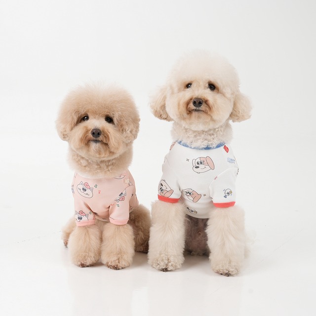 POPボタンシャツ - (PEACH)