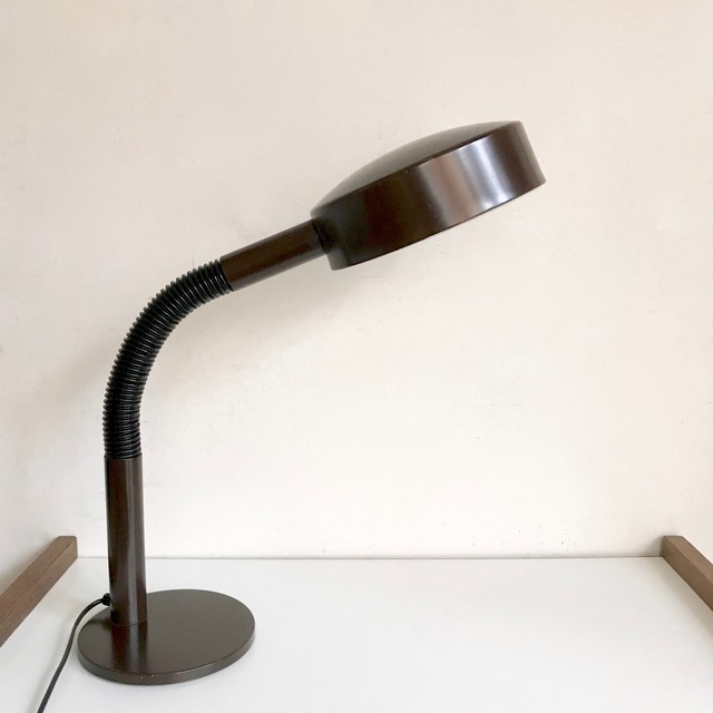 Hala Zeist" Vintage Desk Lamp / Brown 70's オランダ | Couscous Furniture