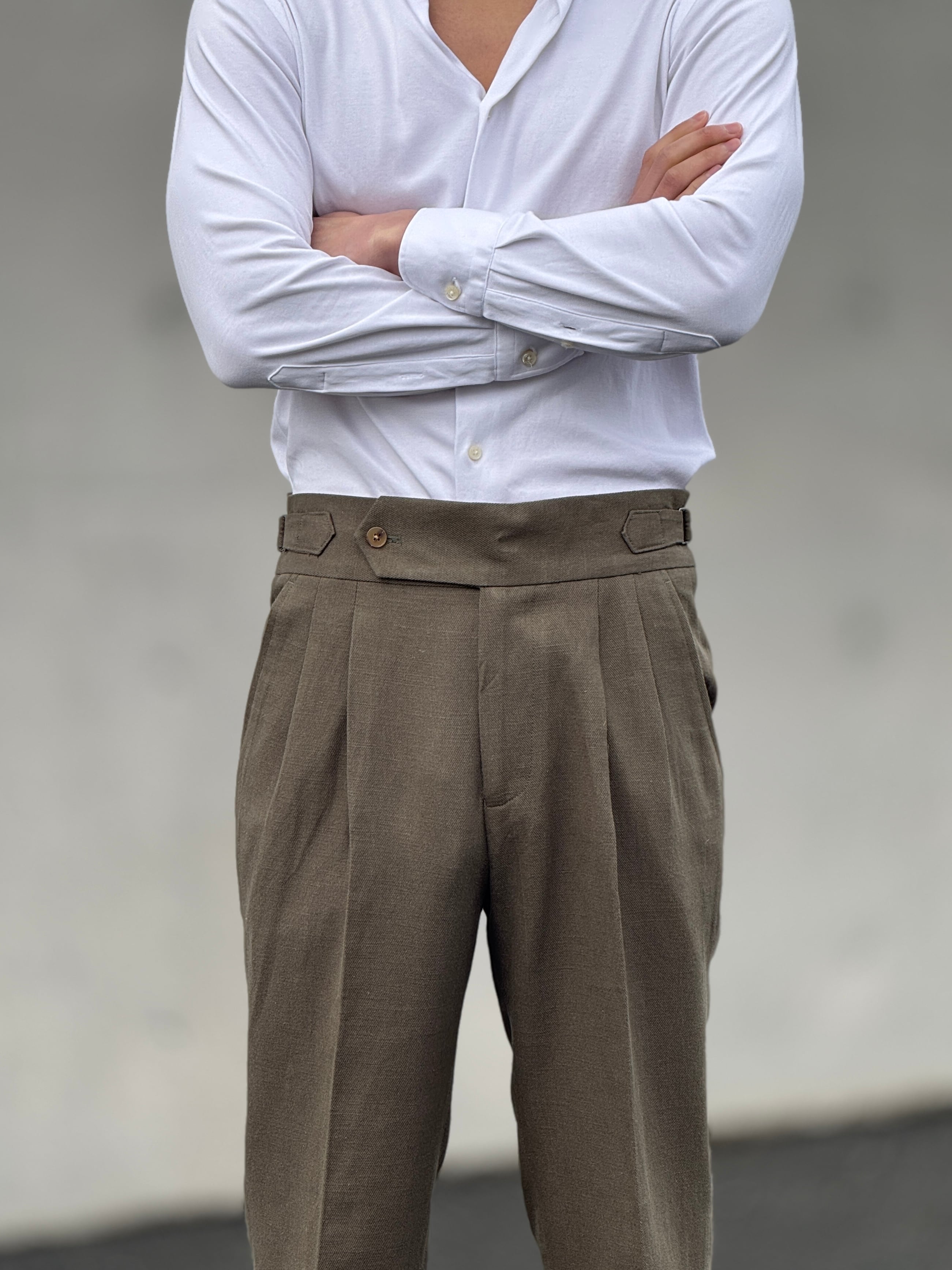 wide range ベルトレススラックス じみずwide range ワイドレンジ