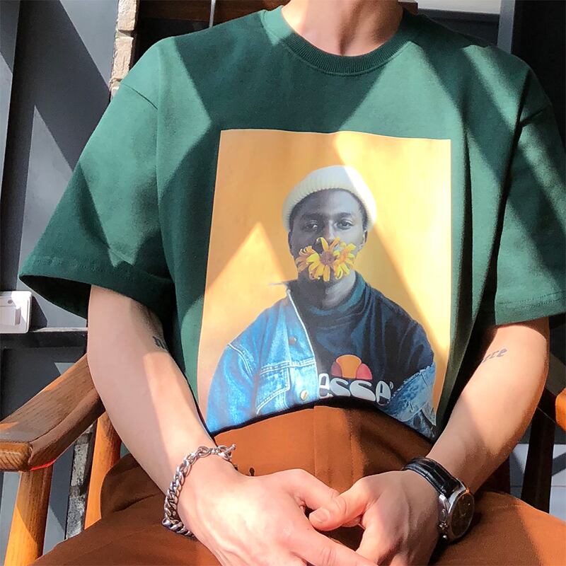 全3色 Tシャツ カットソー プリント カジュアル おしゃれ