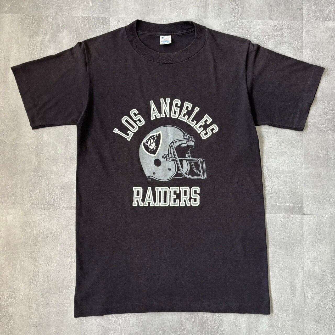《L size》champion チャンピオン 80s usa製 NFL raiders No.3266