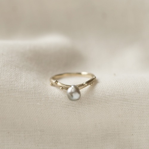 実生リング｜Seedling Pearl Ring
