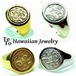 【ハワイアンジュエリー / HawaiianJewelry】 リング/指輪 レディース メンズ シルバー K14イエローゴールドコーティング インスタ (grs8613)