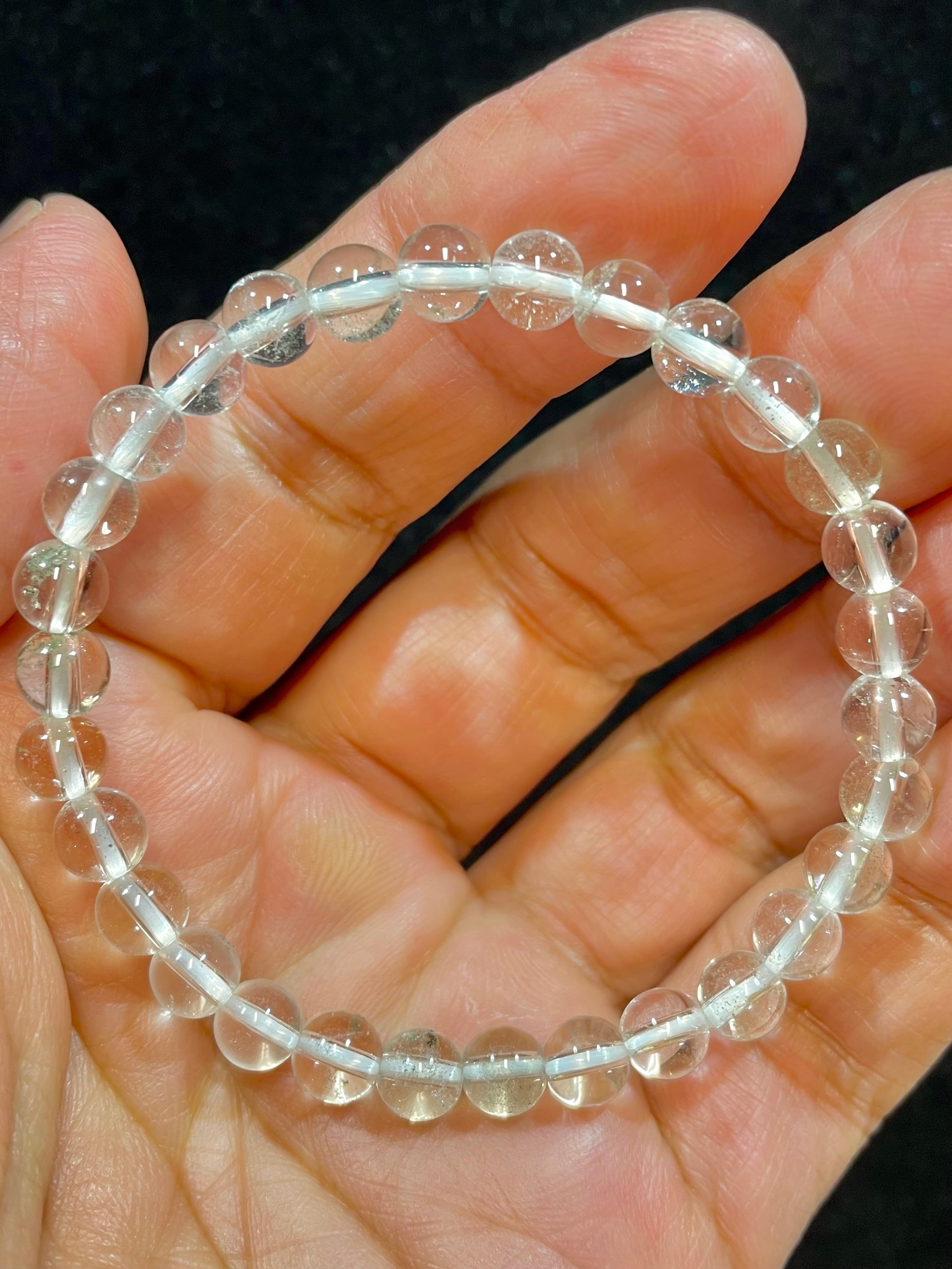 2) 採掘初期「センティエント・プラズマ」クリスタル・ブレスレット8mm