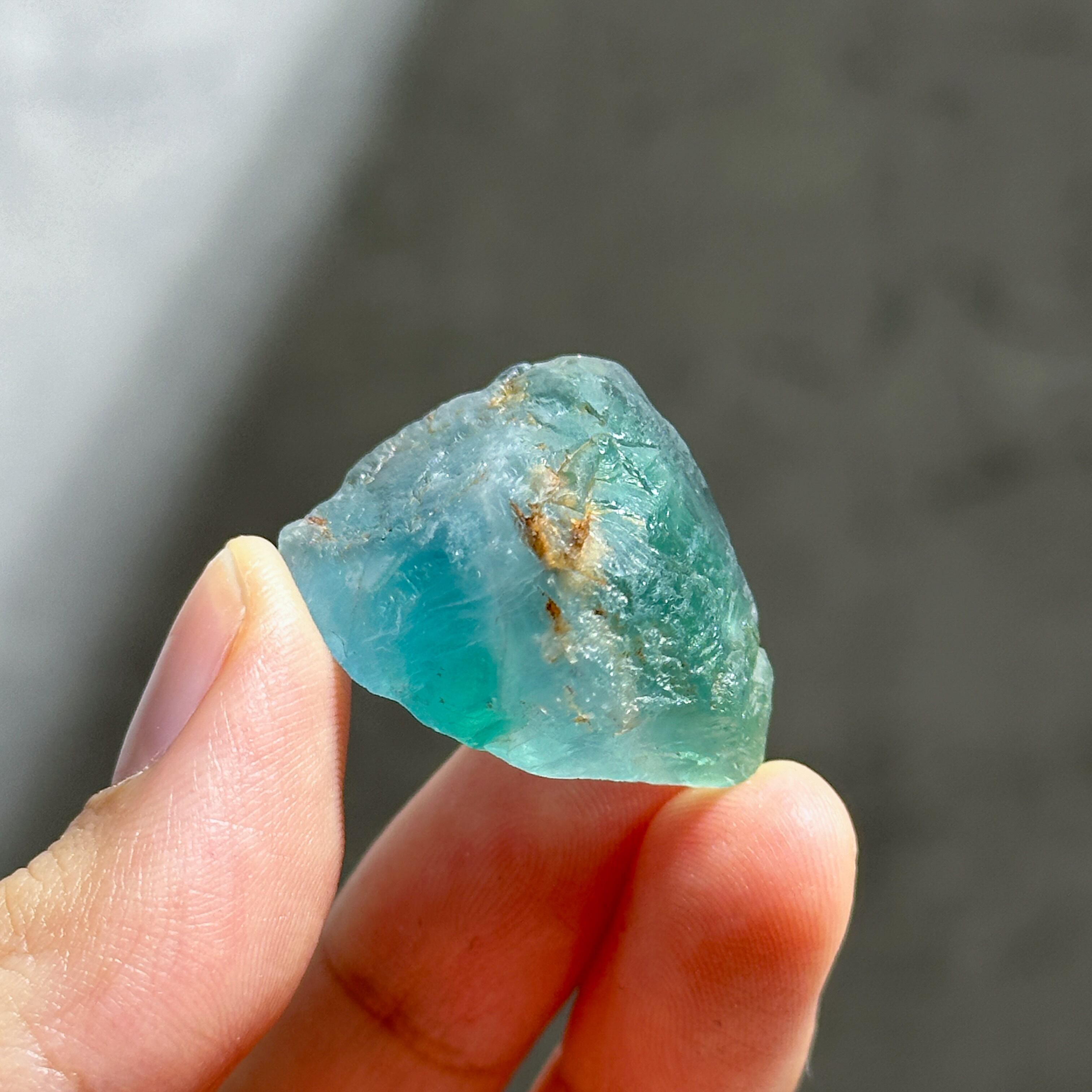グリーン・ブルーフローライト 原石21◇ Green・Blue Fluorite
