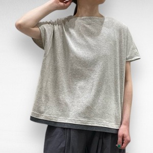 vm cotton layered 2way Tee