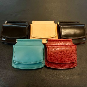 Bluesunshinetrading×6Tleatherworksコラボ【マネークリップ】Turquoise