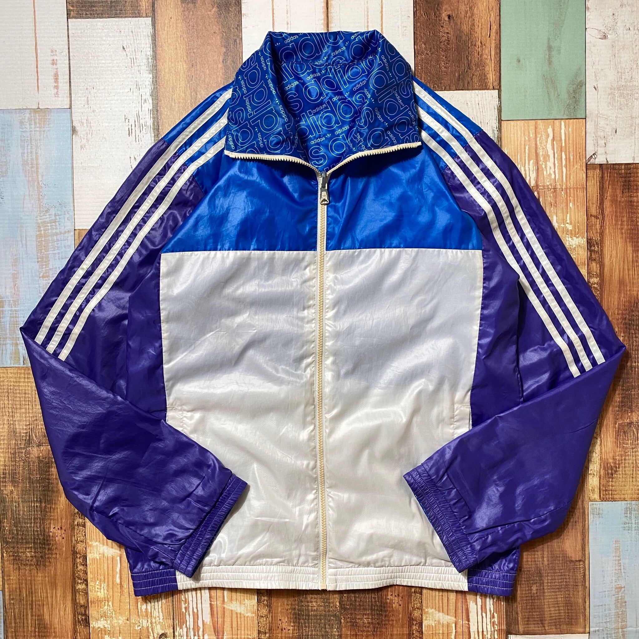 【希少】80s adidas アディダス リバーシブル ブルゾン ヴィンテージ