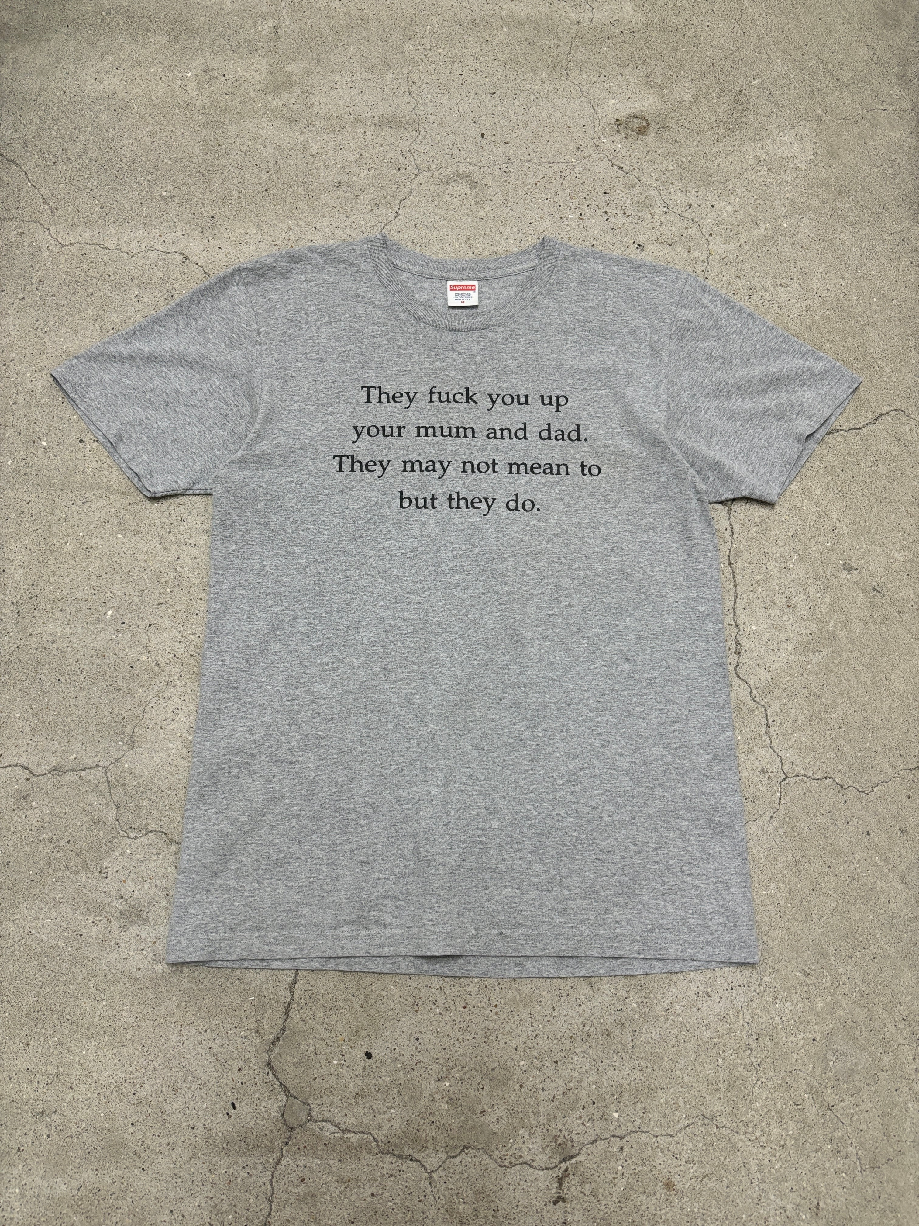 SUPREME/16AW They fuck You Up Tee/M/プリントTシャツ/ボックスロゴ 