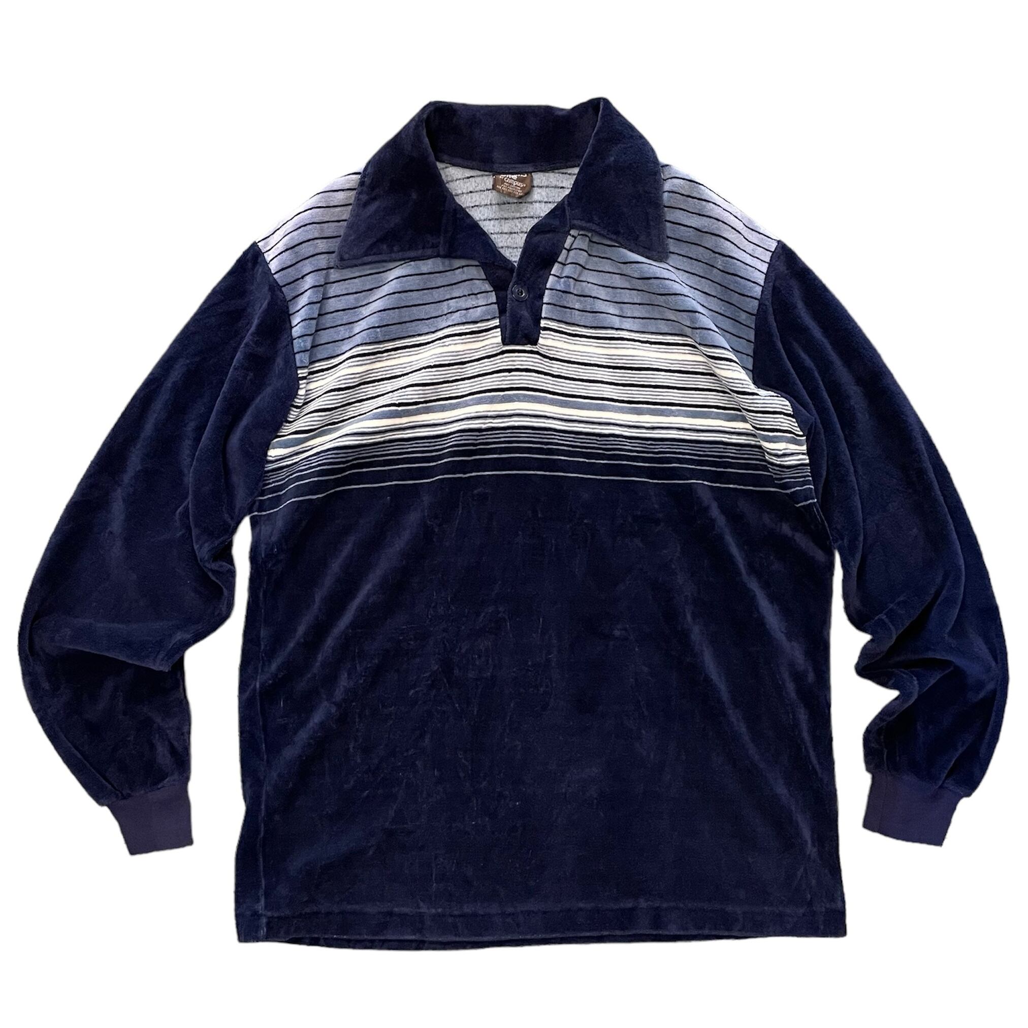 studio one by campus MADE IN USA ベロア シャツ studio one by campus MADE IN USA ベロア シャツ