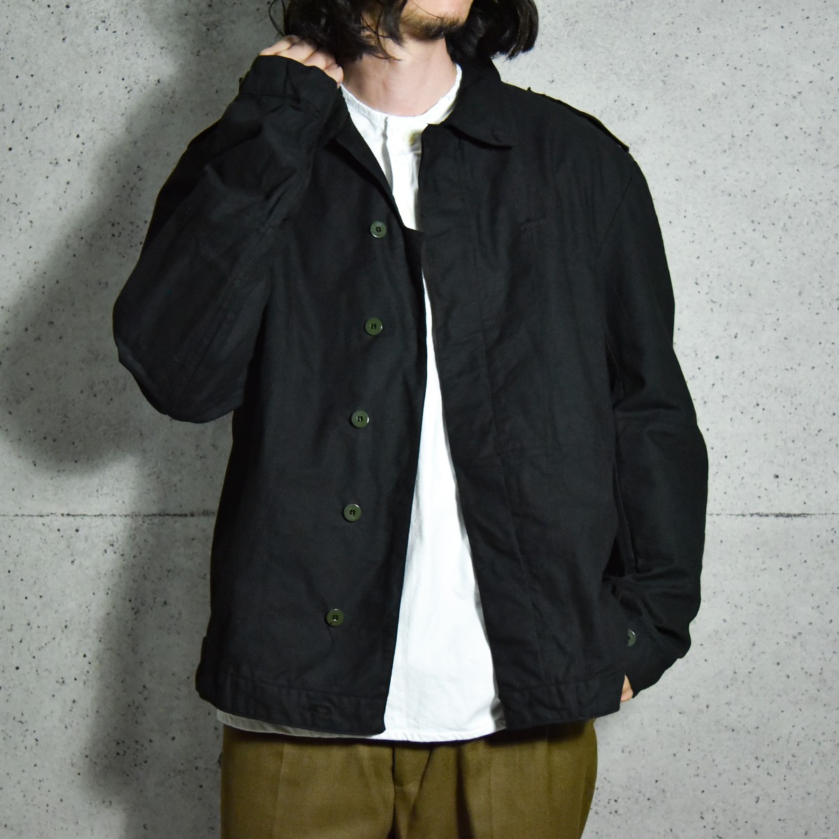 Swedish Army Mechanic Jacket スウェーデン軍 メカニック ジャケット 