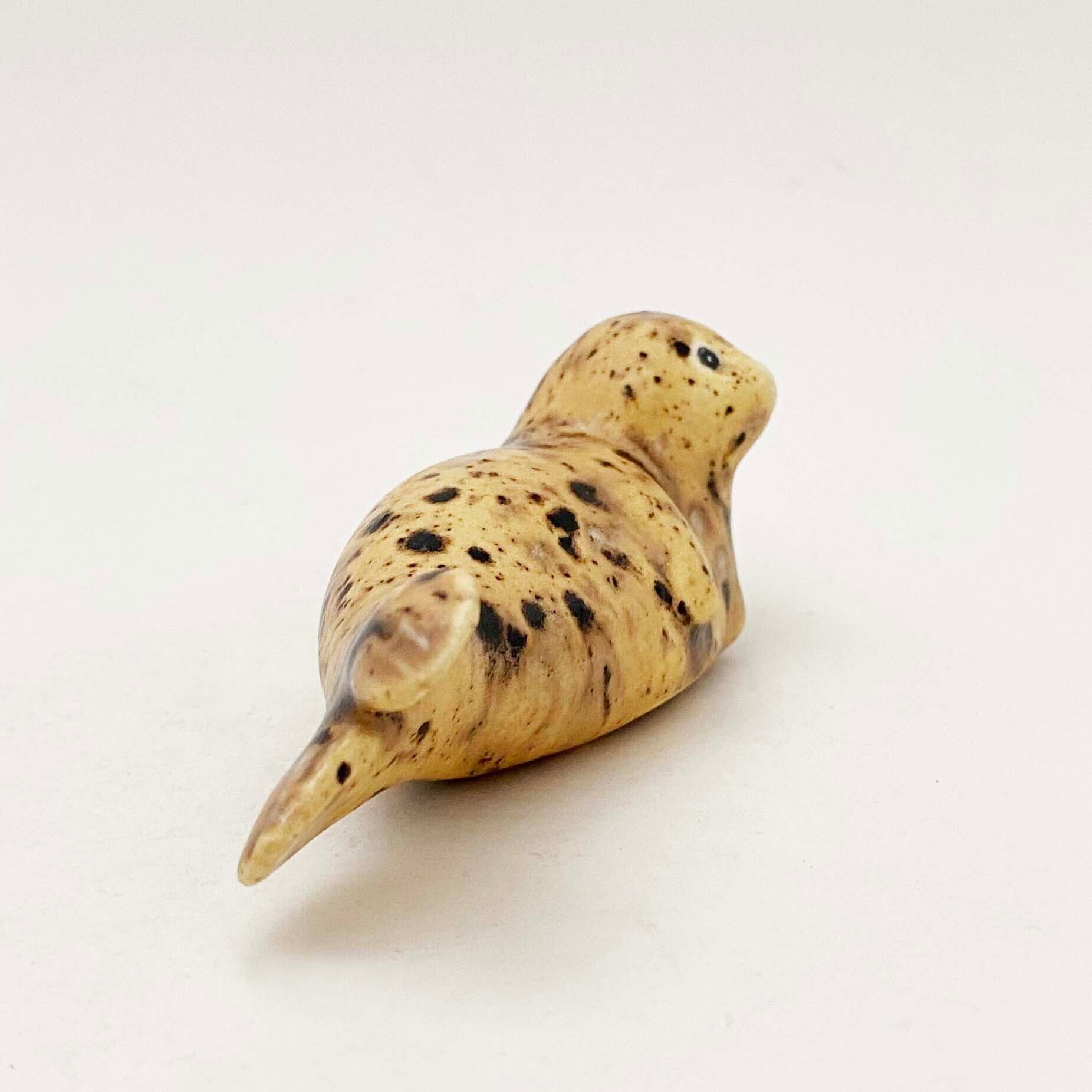 陶器のアザラシ(アラスカ土産)