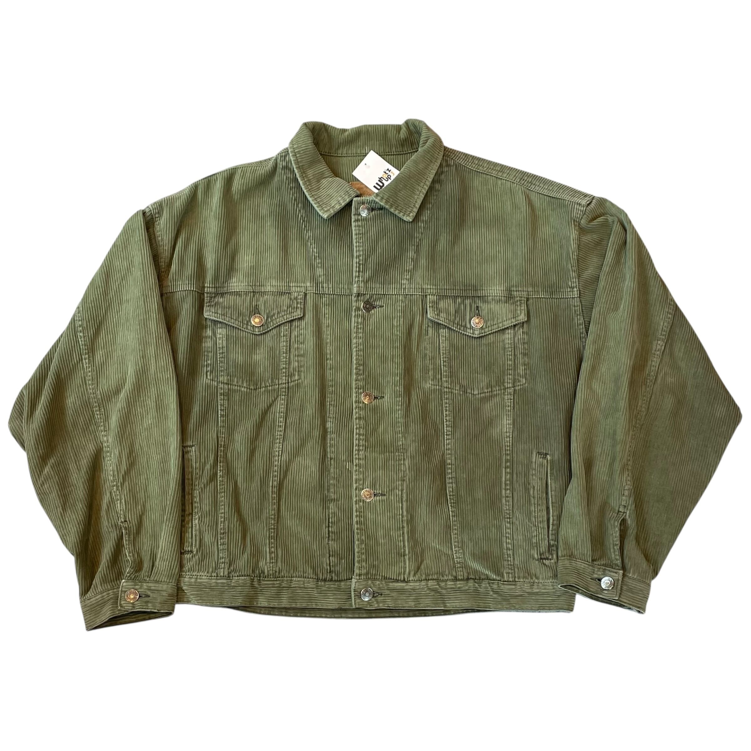 90s GAP DENIM corduroy tracker jacket