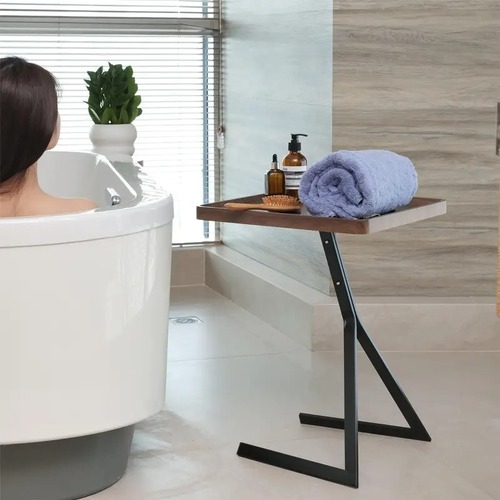 サイドテーブル ベッドサイドテーブル ナイトテーブル ベッドテーブル ミニテーブル ソファーテーブル スツール 正方形 スクエア リビング 寝室 ブラウン